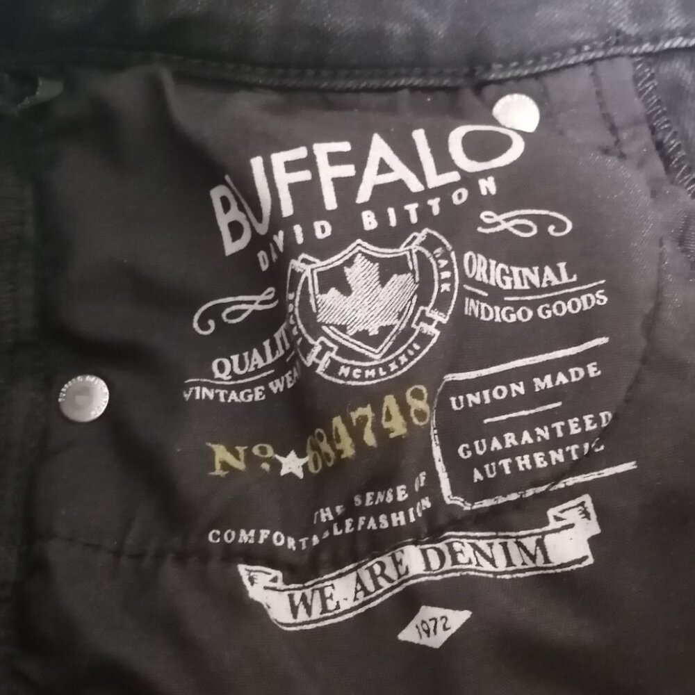 🇨🇦 Buffalo David Bitton Jeans, Skylar (Black) - Picture 6 of 7